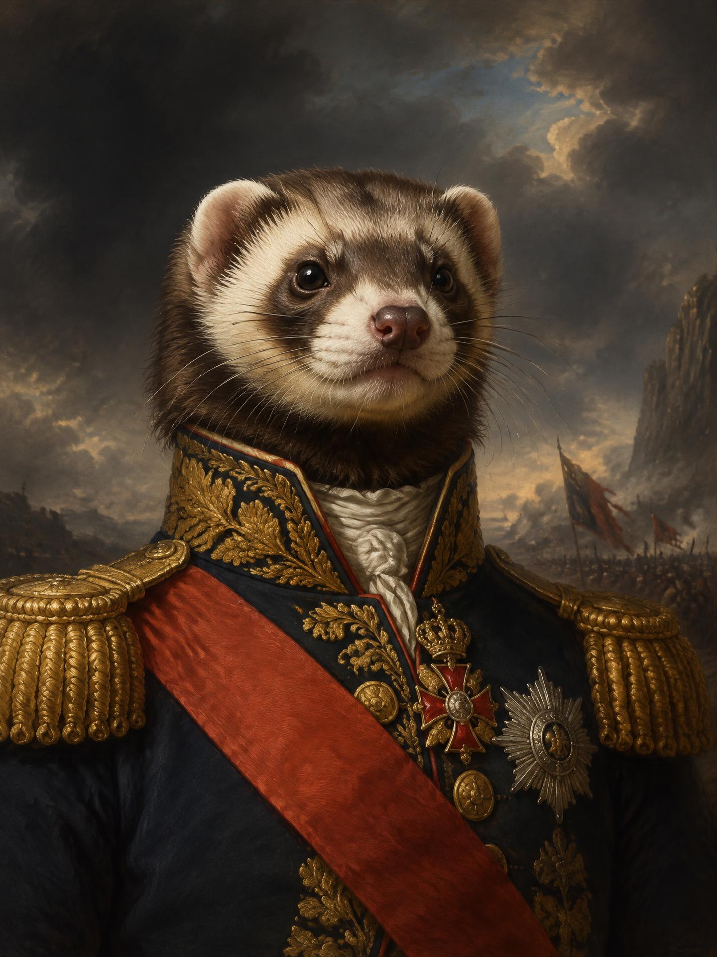 Iller målad som Generalen
