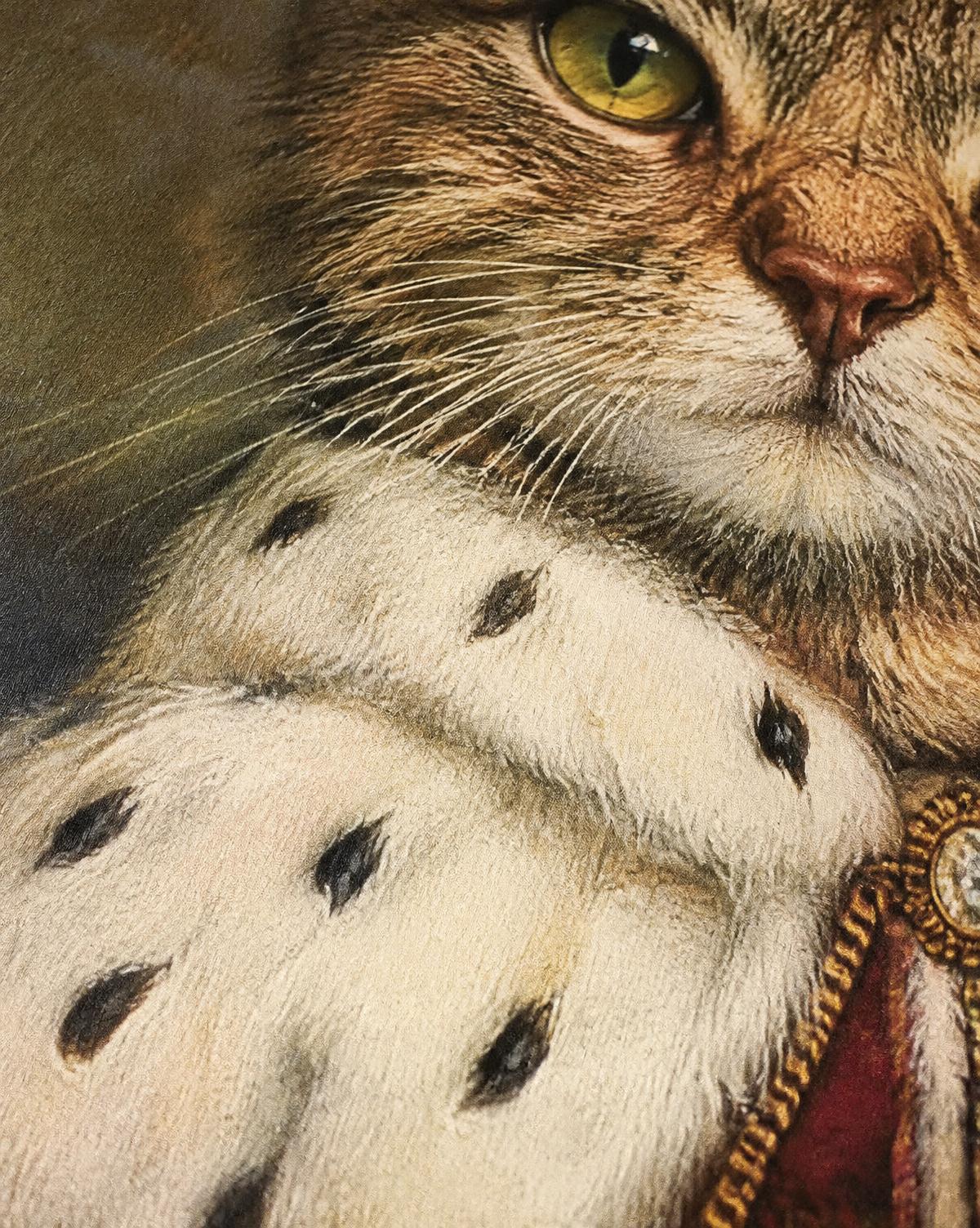 Fine Art-tryck i museikvalitet — Papperets struktur och pigmentdetaljer